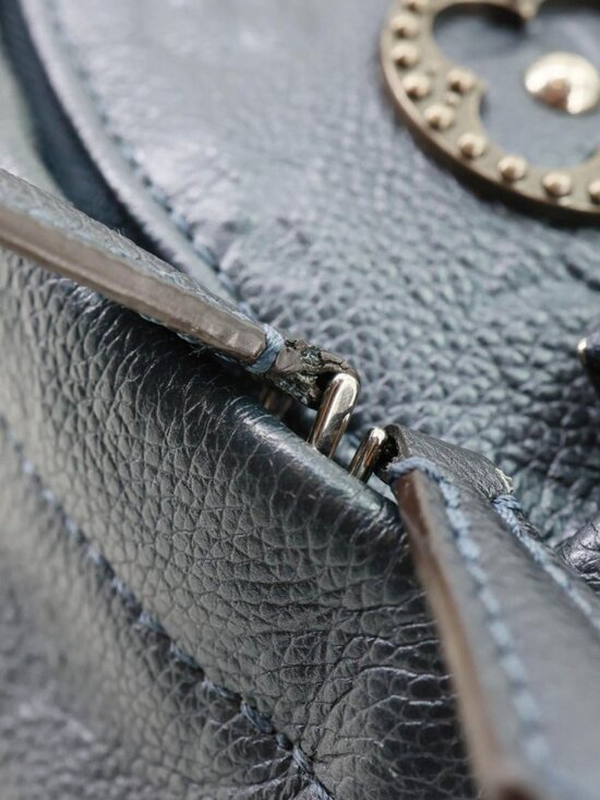 Louis Vuitton  Flower Pins Monogram Empreinte Leather Backpack Blue main image 14